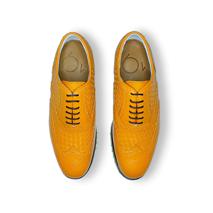 OXFORD RIBBED ORANGE (men)