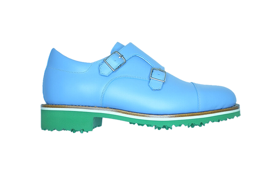 DOUBLE MONK STRAP BLUE (ladies)